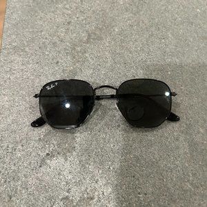 Ray-Ban Hexagonal Flat Lenses Polarized  Sunglasses